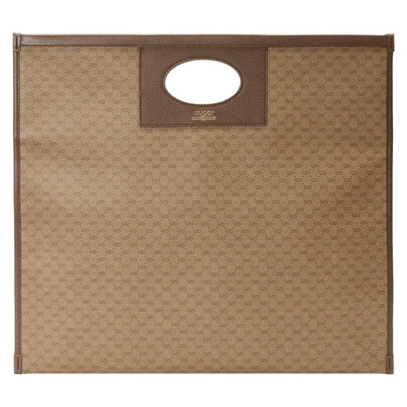 Gucci Mini GG Supreme Print Canvas Tote in Beige NEW WITH DUST BAG - Picture 1 of 14